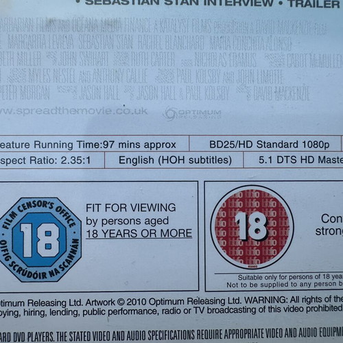 Spread Blu-Ray with English subtitles