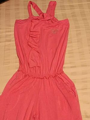 Mini Raxevsky pink jumpsuit like new for 9-10 years old