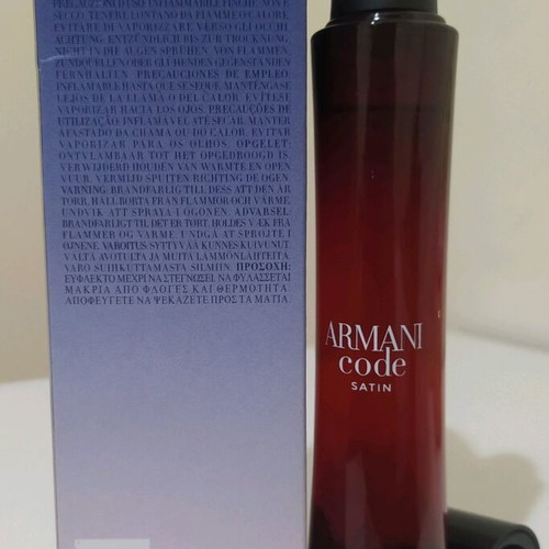 Giorgio Armani Code Satin Eau de Parfum 75ml like new