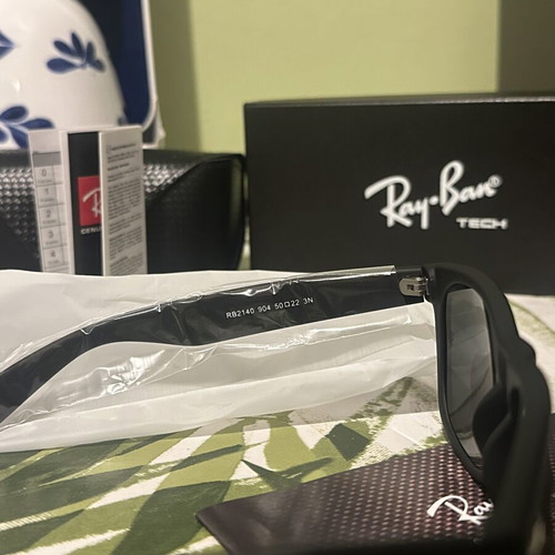 RayBan 2140 904 sunglasses, black unisex