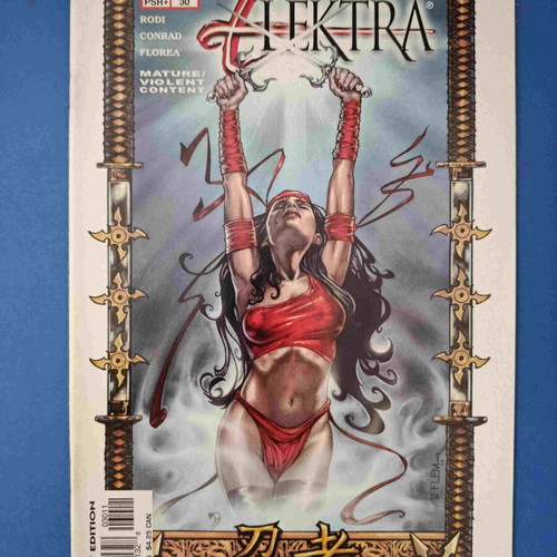 Elektra 30 comic book used, English