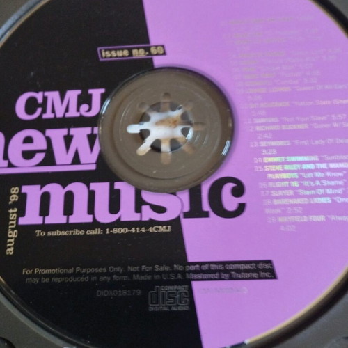 CMJ New Music 4 CD pack used, blues