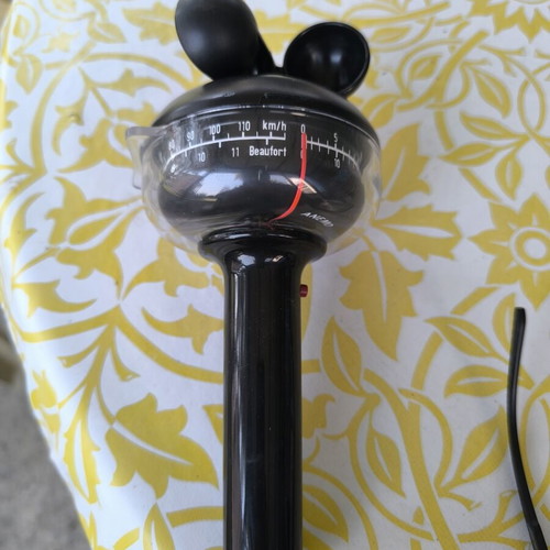 Portable anemometer with Beaufort scale and km/h, new