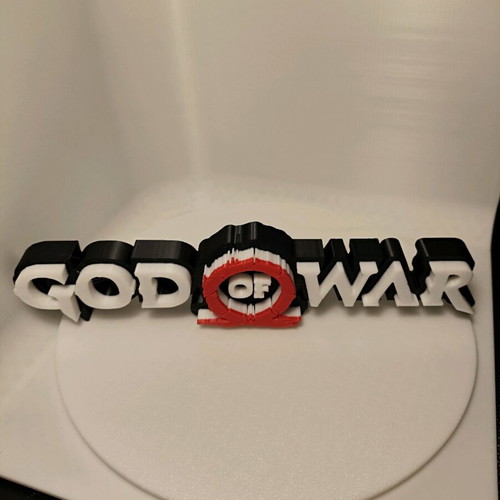 God of War decorative 3d printed, new, 20 cm length