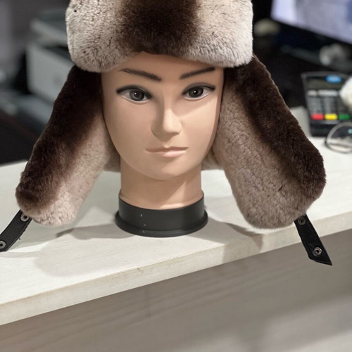 Men's German hat new with fur and leather