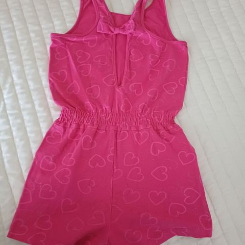 Energiers girls' romper size 110 cm, like new, pink