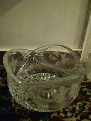 Crystal bowl like new