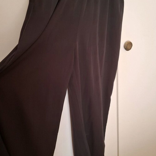 Stradivarius jumpsuit like new, black with fringes