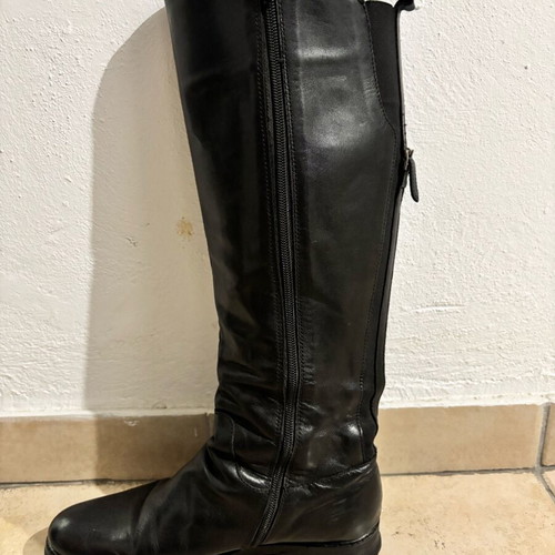 Nak black boots used, size 39