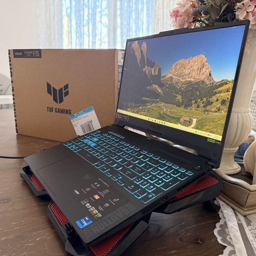 Asus TUF Gaming F15 FX507ZI like new with i7-12700H, 16GB, 2TB SSD, RTX 4070, Windows 11