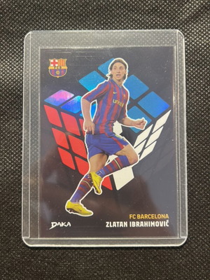 FC Barcelona Soccer Card Lot like new, 5 cards including Ibrahimovic DAKA