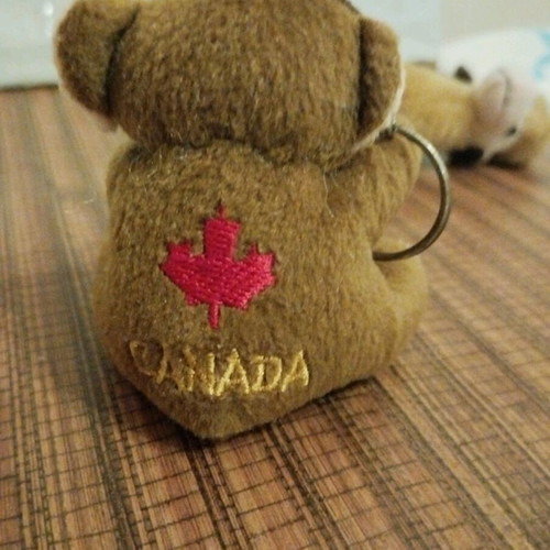 Set of 4 collectible animal keychains like new