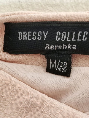 Μπλουζάκι αμάνικο Bershka καινούργιο, ροζ, μέγεθος M