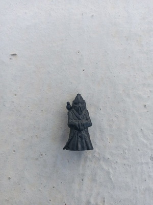 El Greco Mysterus Black Alien figure like new from Cosmix series
