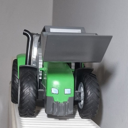 Playmobil tractor with trailer like new