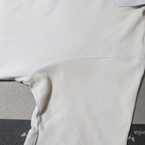 Burberry men's polo shirt, size large, light green shade