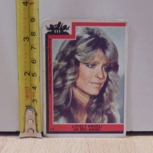 Charlie's Angels collectible cards used, pack of 117, 1977 series