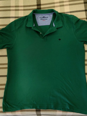Fynch Hatton men's t-shirt slightly used, size M, green