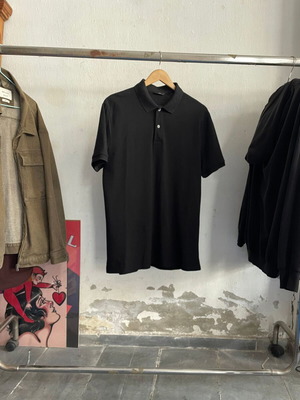 Μαύρη μπλούζα πόλο C&A σαν καινούργια, μέγεθος L