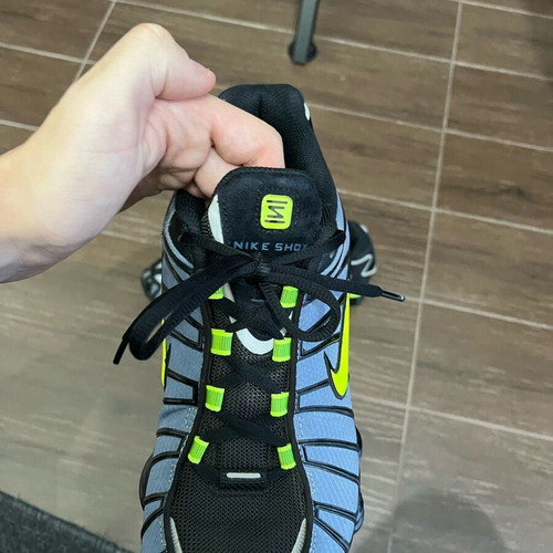 Nike Shox TL like new, Thunderstorm Volt-Black color, size 44.5