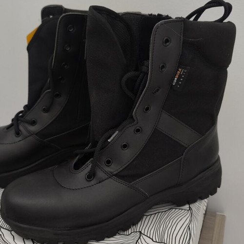 Duetto boots waterproof with zipper, new, size 44, black