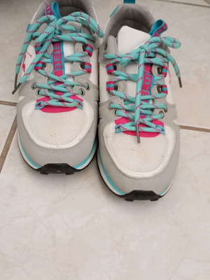 Beverly Hills Polo Club women's athletic shoes like new, size 39, blue and pink