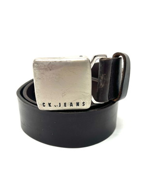 Калвин Клайн кафяв кожен колан употребяван, размер 90