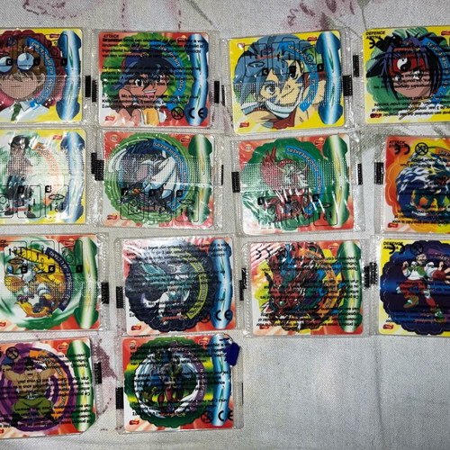 Beyblade 14 new sealed with small cut on two