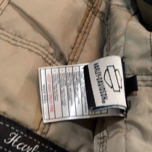 Harley Davidson leather moto jacket slim fit like new