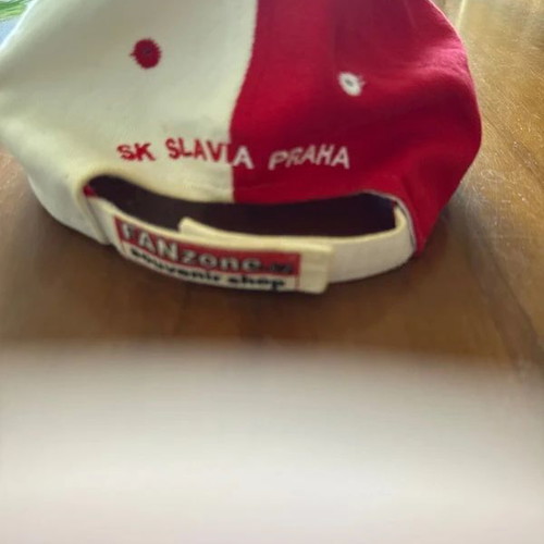 Retro Slavia Prague Hat like new, authentic