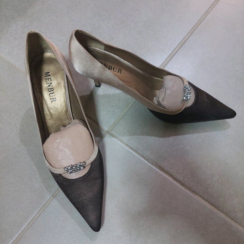 Menbur brown pointed shoes new, size 40