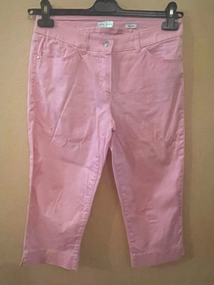 Capri γυναικείο παντελόνι Gerry Weber ροζ σαν καινούργιο, μέγεθος M