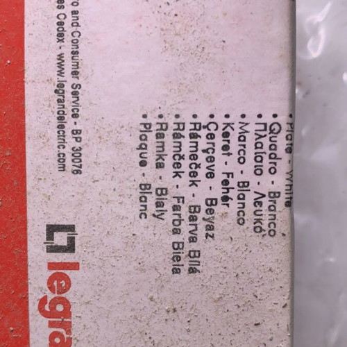 Valena Legrand quadruple frame white new