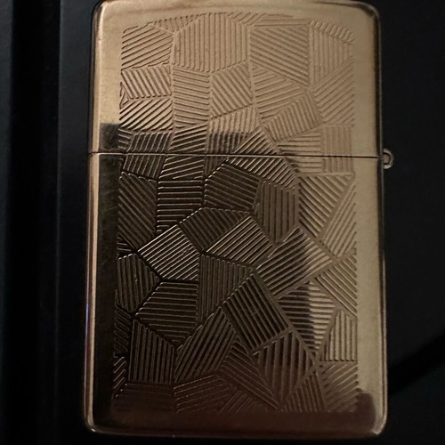 Zippo gold plated like new
