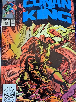 Conan the King Marvel Comics #48 used, Greek language