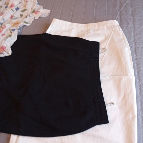 Two summer skirts and one shirt like new, sizes small-medium