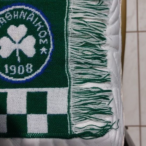 Panathinaikos Retro Scarf Gate 13 vintage 90s
