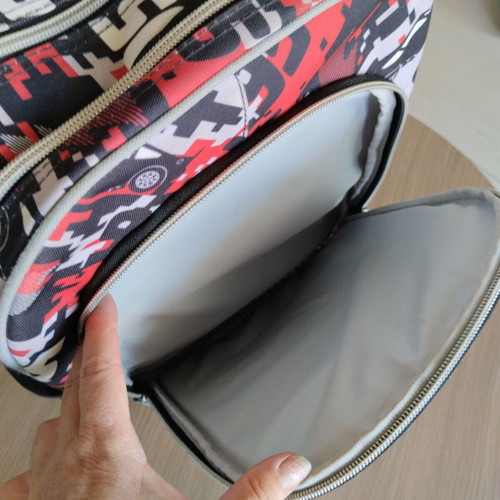 Lightning McQueen school trolley bag used
