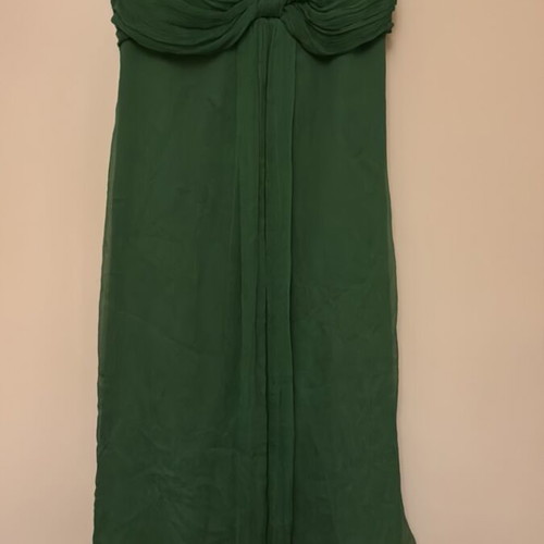 Zara dress cypress color size Large like new
