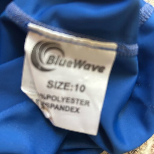 Boys' beach shirt used, size 10, blue