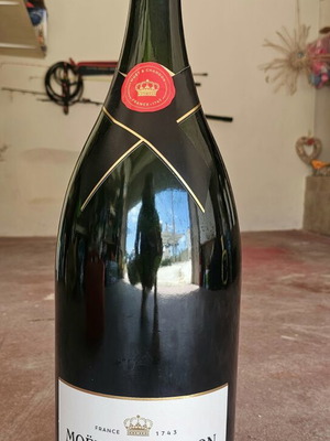 Moët & Chandon 6L Matousalas bottle like new for decoration