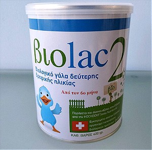 ΕΥΚΑΙΡΊΑ .Γάλα σε σκόνη δεύτερης βρεφικής ηλικίας από τον 6ο μήνα, Biokid Biolac 2.