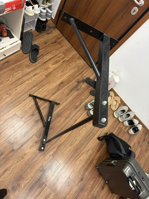 Wall mounted pull up bar, 110 cm
