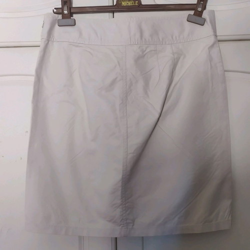 Ann Taylor women's wrap skirt like new, size S, ecru