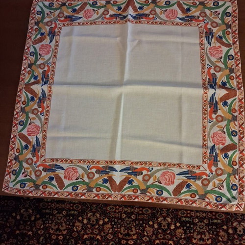 Handmade Tablecloth Like New, Fine Italian Itamina 68×68 cm