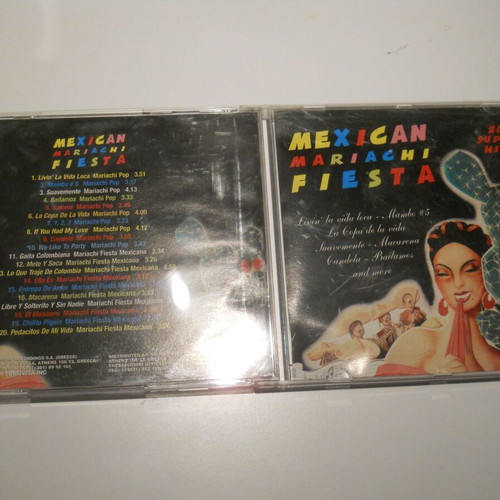 Mexican Mariachi Fiesta CD used, Latin compilation