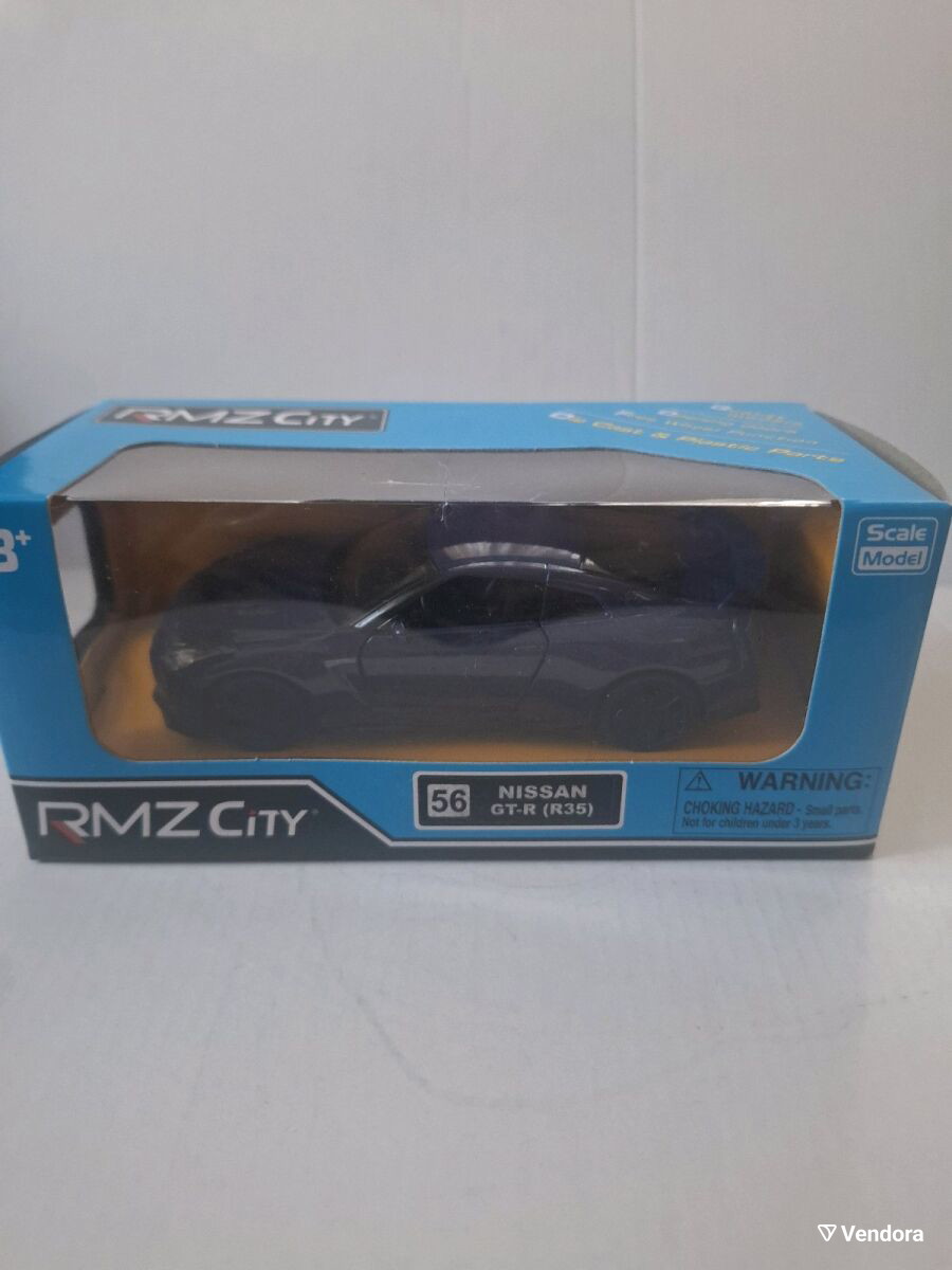 RMZ City Nissan GT-R (R35) 2017 – Modellino Auto In Metallo, Scala 1:32, Lunghezza 12 Cm, Colore Bianco, Licenza Ufficiale - 4