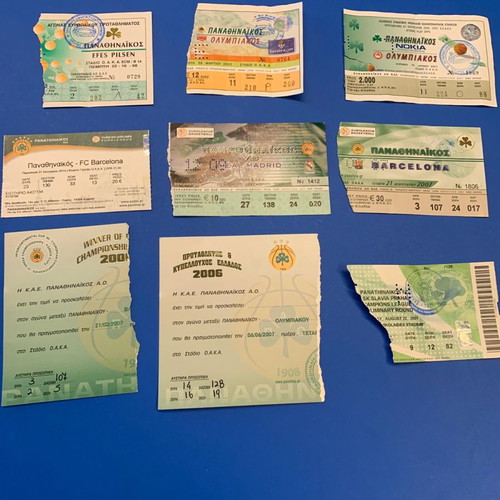 Pao basketball and football tickets used