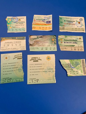 Pao basketball and football tickets used