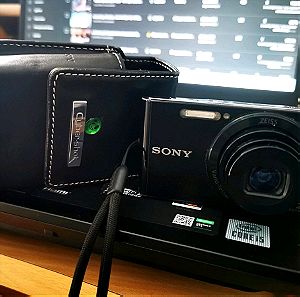 Sony W830 20.1mpxl + θήκη + κάρτα μνήμης